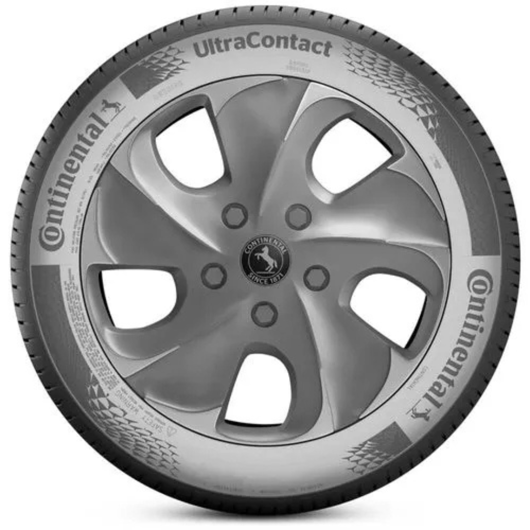Kit 2 Pneu Aro 16 195/55R16 Continental UltraContact 87V